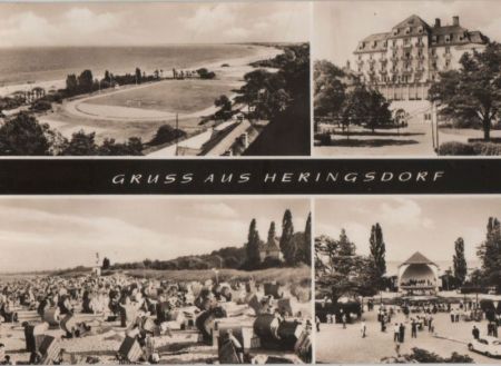 Heringsdorf - mit 4 Bildern - 1974 Heringsdorf - mit 4 Bildern - 1974