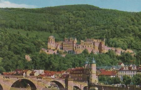 Heidelberg - Partie am Neckar - 1966 Heidelberg - Partie am Neckar - 1966