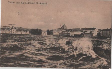 Schweden - Strömstad - Varm- och Kallbadhuset - 1917 Schweden - Strömstad - Varm- och Kallbadhuset - 1917