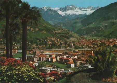Italien - Bolzano - Bozen - Panorama verso il Catinaccio - ca. 1985 Italien - Bolzano - Bozen - Panorama verso il Catinaccio - ca. 1985