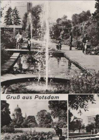 Potsdam - auf der Freundschaftsinsel - 1978 Potsdam - auf der Freundschaftsinsel - 1978