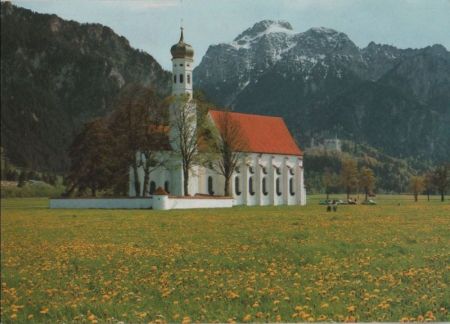 Schwangau - Wallfahrtskirche St. Coloman - ca. 1985 Schwangau - Wallfahrtskirche St. Coloman - ca. 1985