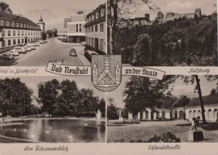 Bad Neustadt - u.a. Bad- und Kurhotel - 1968 Bad Neustadt - u.a. Bad- und Kurhotel - 1968