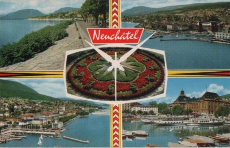 Neuchâtel - Schweiz - fünf Bilder Neuchâtel - Schweiz - fünf Bilder