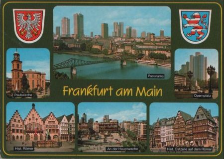 Frankfurt Main - u.a. Paulskirche - 1989 Frankfurt Main - u.a. Paulskirche - 1989