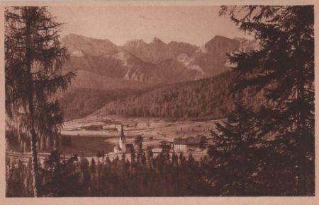 Österreich - Steinberg - mit der Rofangruppe - 1927 Österreich - Steinberg - mit der Rofangruppe - 1927
