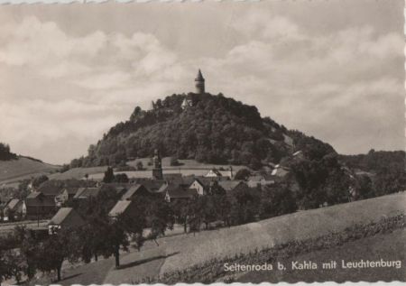 Seitenroda - mit Leuchtenburg - 1962 Seitenroda - mit Leuchtenburg - 1962