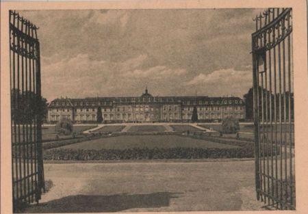 Ludwigsburg - Südseite Schloss - ca. 1950 Ludwigsburg - Südseite Schloss - ca. 1950