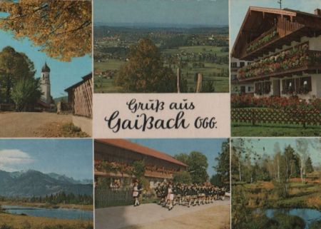 Gaißach - Isarwinkel - ca. 1975 Gaißach - Isarwinkel - ca. 1975
