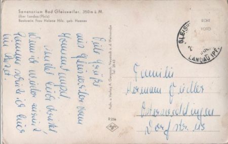 Landau - Sanatorium Gleisweiler