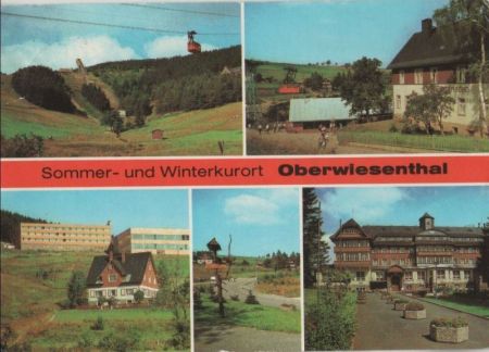 Oberwiesenthal - u.a. Hotel Bergfrieden - 1986 Oberwiesenthal - u.a. Hotel Bergfrieden - 1986
