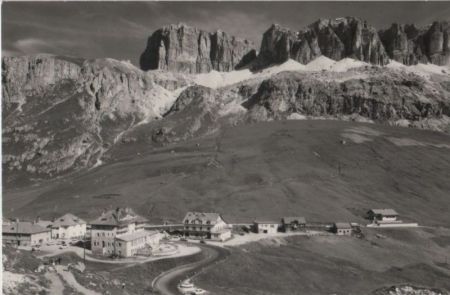 Italien - Passo Pordoi - Pordoijoch - Gruppo Sella - ca. 1960 Italien - Passo Pordoi - Pordoijoch - Gruppo Sella - ca. 1960