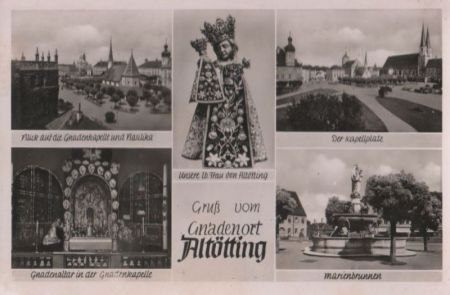 Altötting - u.a. Unsere lb. Frau - ca. 1955 Altötting - u.a. Unsere lb. Frau - ca. 1955