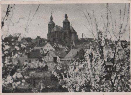 Walldürn - Wallfahrtskirche - ca. 1955 Walldürn - Wallfahrtskirche - ca. 1955