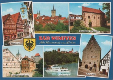 Bad Wimpfen - u.a. Steinhaus - ca. 1975 Bad Wimpfen - u.a. Steinhaus - ca. 1975