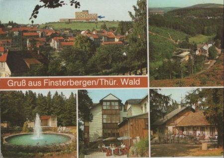 Finsterbergen - u.a. Tagescafe Leinagrund - ca. 1985 Finsterbergen - u.a. Tagescafe Leinagrund - ca. 1985