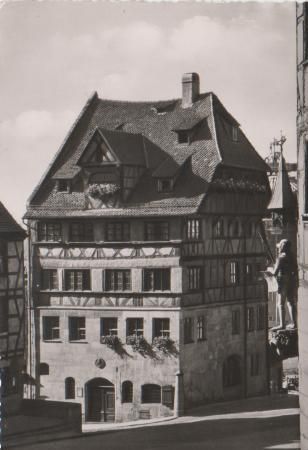 Nürnberg - Dürer-Haus - ca. 1955 Nürnberg - Dürer-Haus - ca. 1955