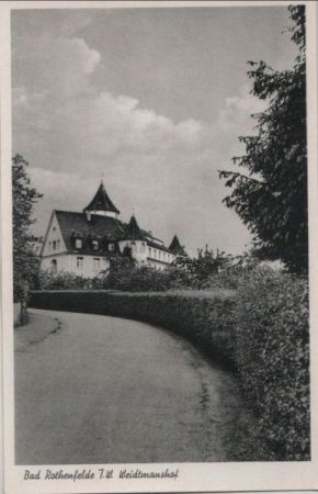 Bad Rothenfelde - Weidtmannshof - ca. 1955 Bad Rothenfelde - Weidtmannshof - ca. 1955