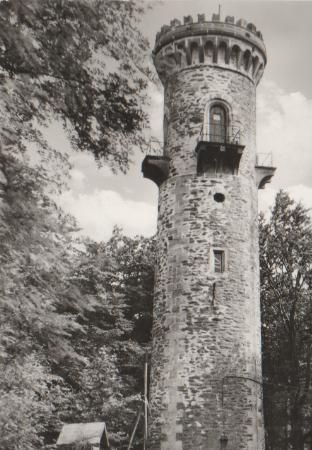 Ilmenau - Aussichtsturm auf dem Kickelhahn - 1977 Ilmenau - Aussichtsturm auf dem Kickelhahn - 1977