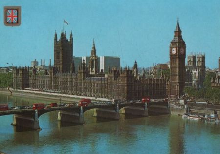 Großbritannien - London - The Houses of Parliament - 1988 Großbritannien - London - The Houses of Parliament - 1988