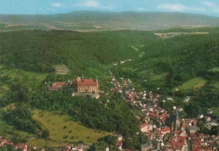 Kulmbach/Ofr. mit Plassenburg - ca. 1965 Kulmbach/Ofr. mit Plassenburg - ca. 1965