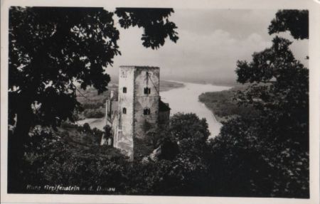 Österreich - St. Andrä-Wördern, Burg Greifenstein - ca. 1950 Österreich - St. Andrä-Wördern, Burg Greifenstein - ca. 1950