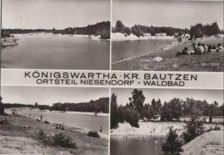 Königswartha - Ortsteil Niesendorf - Waldbad - 1982 Königswartha - Ortsteil Niesendorf - Waldbad - 1982