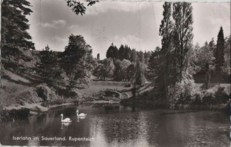 Iserlohn - Rupenteich - 1962 Iserlohn - Rupenteich - 1962