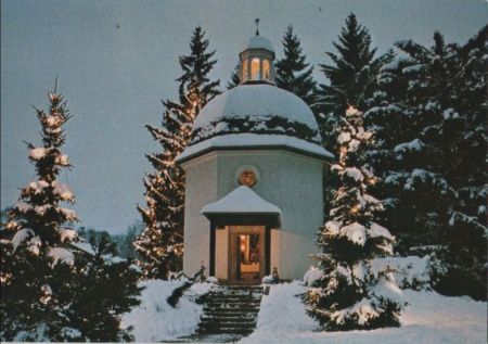 Österreich - Oberndorf - Stille-Nacht-Gedächtnis-Kapelle - ca. 1980 Österreich - Oberndorf - Stille-Nacht-Gedächtnis-Kapelle - ca. 1980