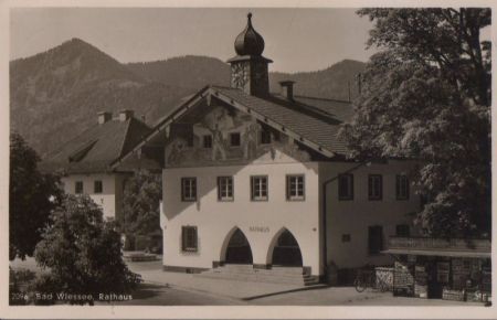 Bad Wiessee - Rathaus - 1951 Bad Wiessee - Rathaus - 1951