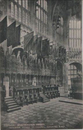Großbritannien - London - Westminster Abbey, Interior Henry VII Chapel - ca. 1955 Großbritannien - London - Westminster Abbey, Interior Henry VII Chapel - ca. 1955