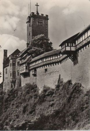 Eisenach - Wartburg von Osten - 1978 Eisenach - Wartburg von Osten - 1978