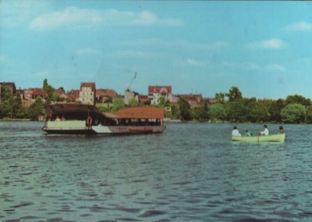 Strausberg - Blick über Straus-See - 1976 Strausberg - Blick über Straus-See - 1976