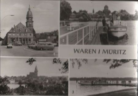 Waren (Müritz) - u.a. Kietz-Brücke - 1978 Waren (Müritz) - u.a. Kietz-Brücke - 1978