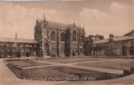 Großbritannien - Oxford - Keble College Chapel - 1938 Großbritannien - Oxford - Keble College Chapel - 1938