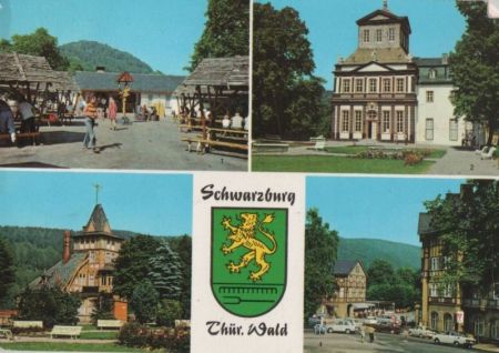 Schwarzburg - u.a. Schloßschenke - 1982 Schwarzburg - u.a. Schloßschenke - 1982
