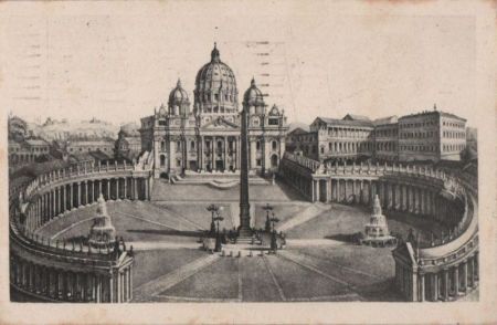 Italien - Rom - Roma - Piazza e Basilica S. Pietro - 1929 Italien - Rom - Roma - Piazza e Basilica S. Pietro - 1929