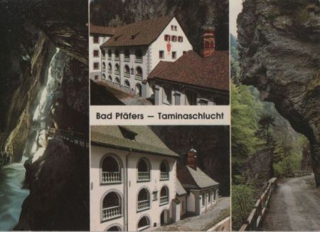 Bad Ragaz - Schweiz - Taminaschlucht Bad Ragaz - Schweiz - Taminaschlucht
