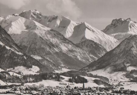 Oberstdorf im Allgäu - Winter - ca. 1965 Oberstdorf im Allgäu - Winter - ca. 1965