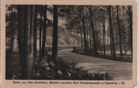 Bad Klosterlausnitz - Mühltal - 1958 Bad Klosterlausnitz - Mühltal - 1958