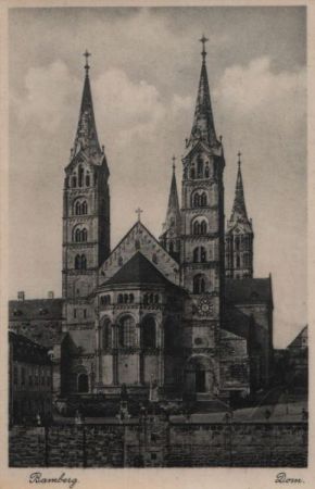 Bamberg - Dom - ca. 1950 Bamberg - Dom - ca. 1950