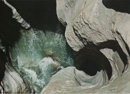 Schweiz - Thusis - Viamala-Schlucht, Gletschermühle - 1969 Schweiz - Thusis - Viamala-Schlucht, Gletschermühle - 1969