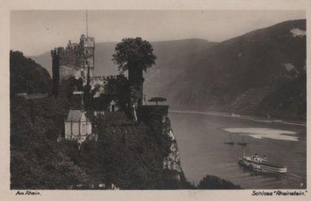 Trechtingshausen, Burg Rheinstein - ca. 1935 Trechtingshausen, Burg Rheinstein - ca. 1935
