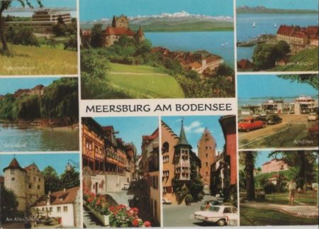 Meersburg - mit 9 Bildern - ca. 1980 Meersburg - mit 9 Bildern - ca. 1980