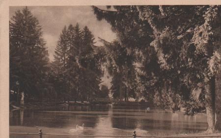 Bad Schwalbach - Bad Langenschwalbach - Am Kurweiher - 1927 Bad Schwalbach - Bad Langenschwalbach - Am Kurweiher - 1927