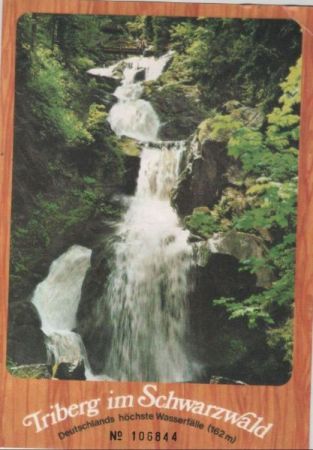 Triberg - Wasserfälle - 1989 Triberg - Wasserfälle - 1989