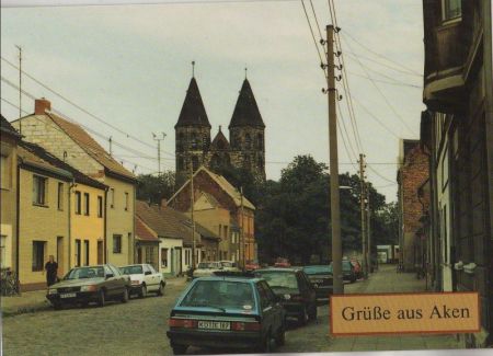 Aken - Meisterstraße - ca. 1990 Aken - Meisterstraße - ca. 1990