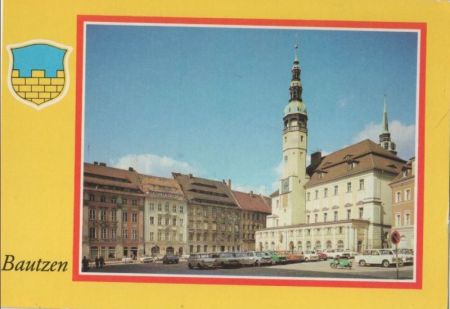 Bautzen - Markt und Rathaus - 1980 Bautzen - Markt und Rathaus - 1980