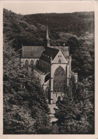 Odenthal-Altenberg - Dom, Westansicht - 1952 Odenthal-Altenberg - Dom, Westansicht - 1952