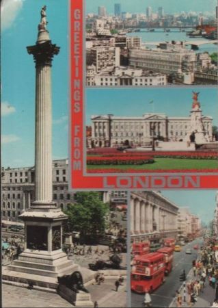 Großbritannien - London - with Oxford Street - 1979 Großbritannien - London - with Oxford Street - 1979